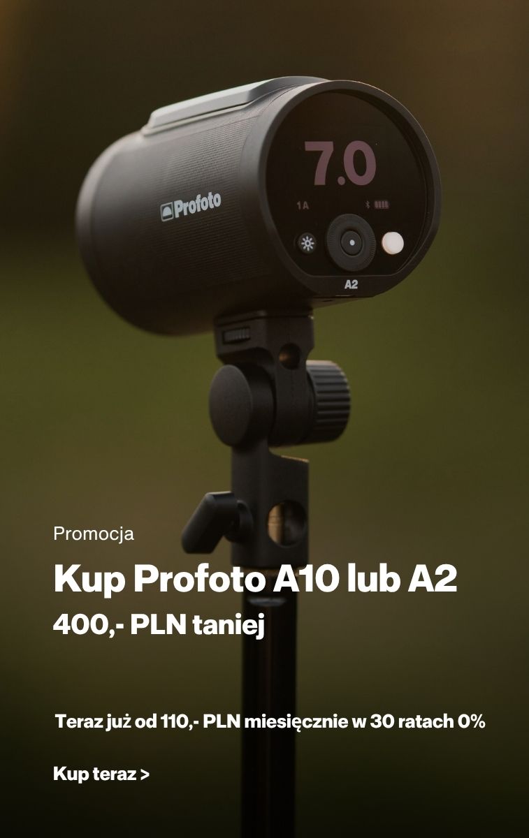 Profoto A2 i A10 400 PLN taniej