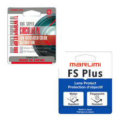 Marumi Super DHG filtr polaryzacyjny 52mm + Marumi FS Plus filtr ochronny 52mm