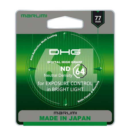 Marumi DHG ND64 filtr neutralnie szary 77mm