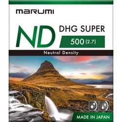 MARUMI Super DHG ND500 Filtr fotograficzny szary 82mm