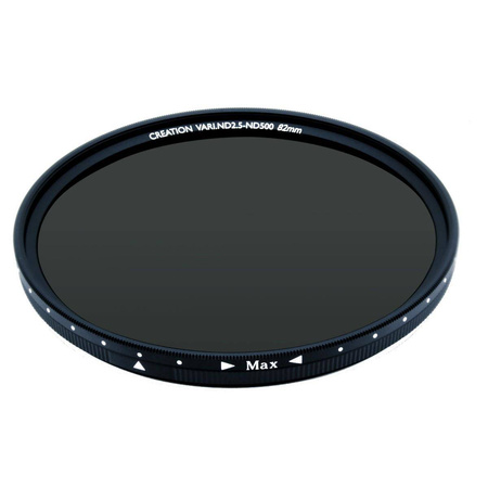 Filtr neutralnie szary Marumi Creation Vari-ND 2.5-500 82mm