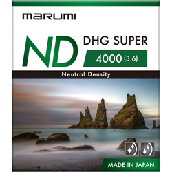 MARUMI Super DHG ND4000 Filtr fotograficzny szary 72mm