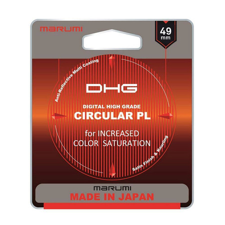 Marumi DHG filtr polaryzacyjny 49mm + Marumi FS Plus filtr ochronny 49mm za 1 zł