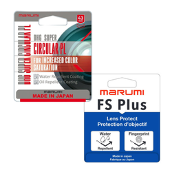 Marumi Super DHG filtr polaryzacyjny 43mm + Marumi FS Plus filtr ochronny 43mm