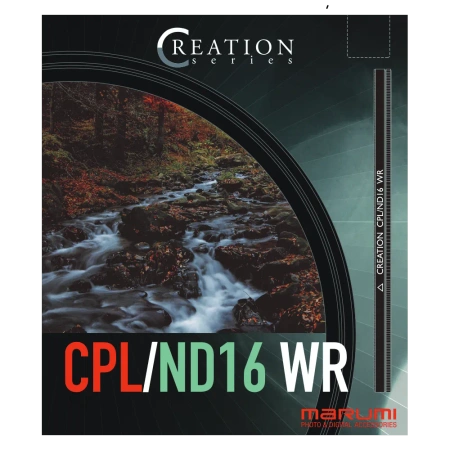 MARUMI Creation Filtr polaryzacyjny/szary ND16 77mm