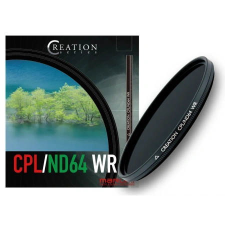 MARUMI Creation Filtr polaryzacyjny/szary ND64 77mm