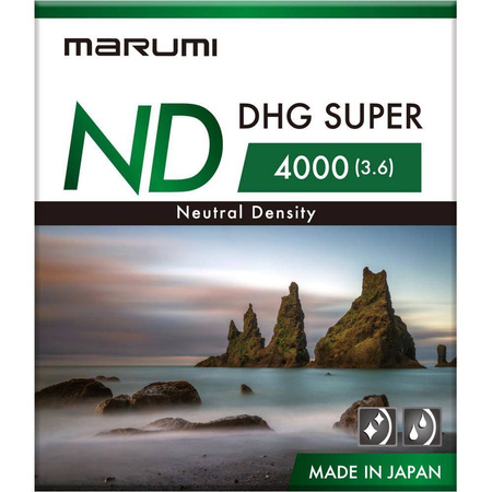 MARUMI Super DHG ND4000 Filtr fotograficzny szary 82mm