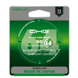 Marumi DHG ND64 filtr neutralnie szary 72mm