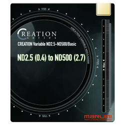 Filtr neutralnie szary Marumi Creation Vari-ND 2.5-500 82mm