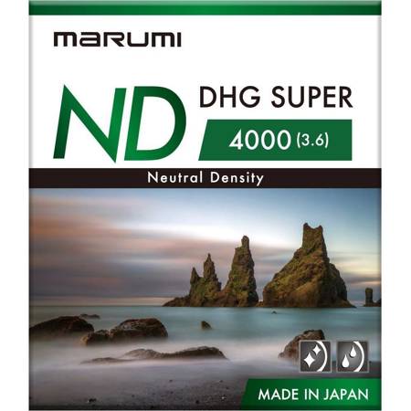 MARUMI Super DHG ND4000 Filtr fotograficzny szary 77mm